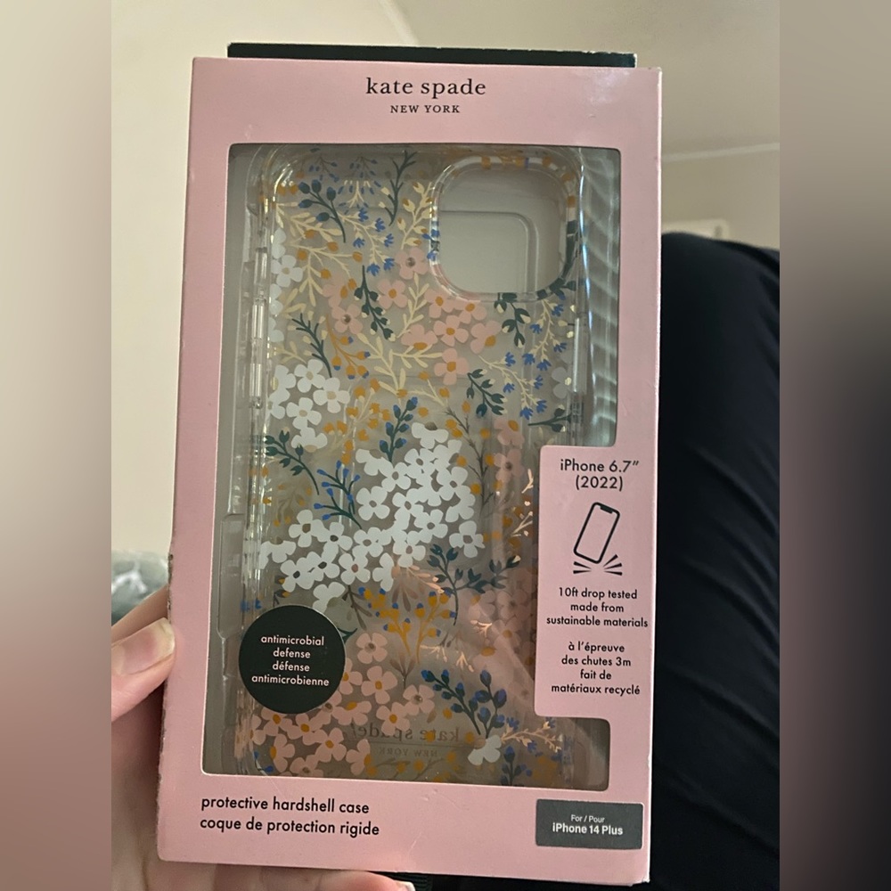Kate spade floral iPhone 14 plus case